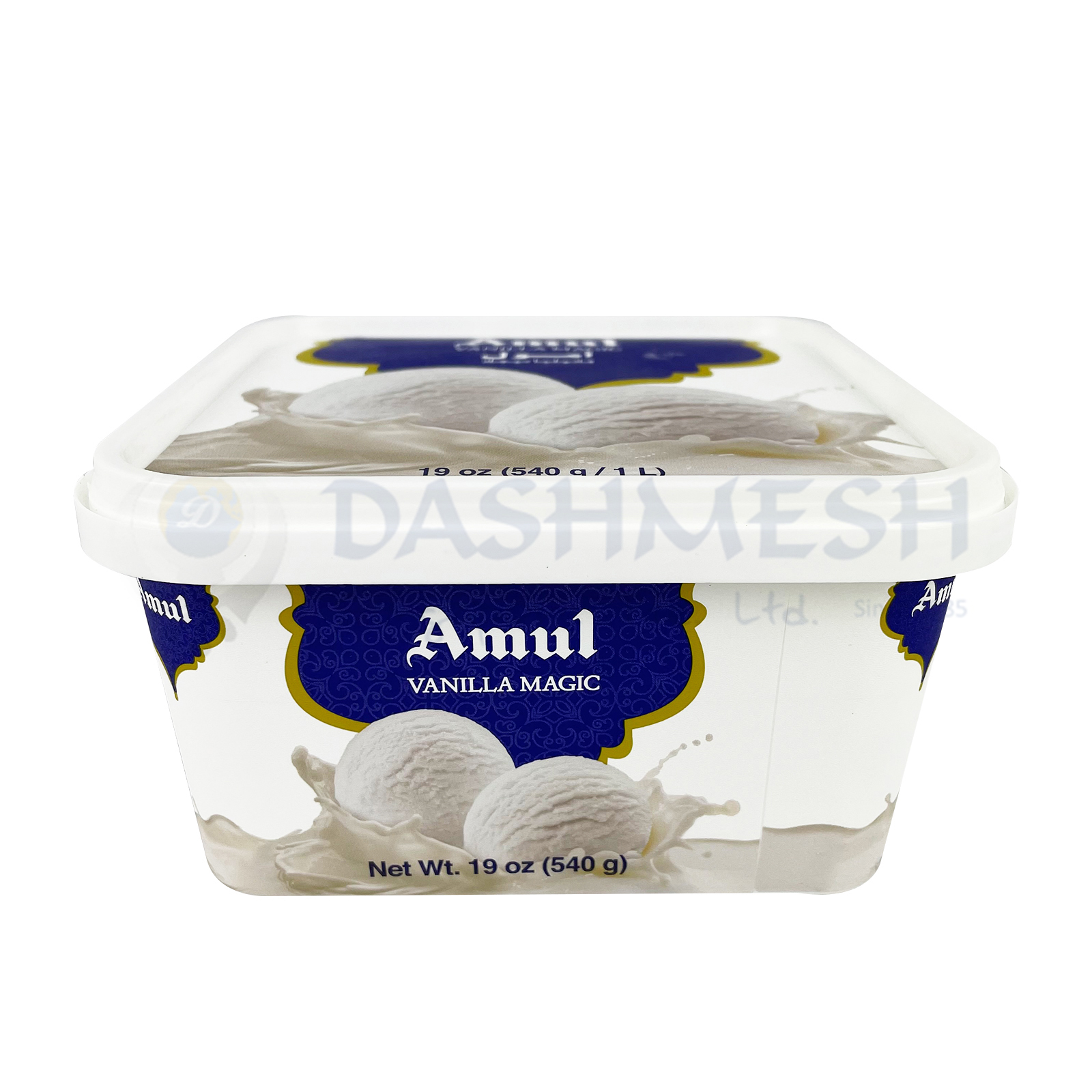 Amul Vanilla Magic Ice-Cream 1L - Dashmesh Singapore – Indian Food ...