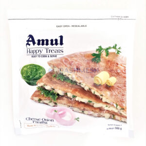Amul Cheese Onion Paratha 500g