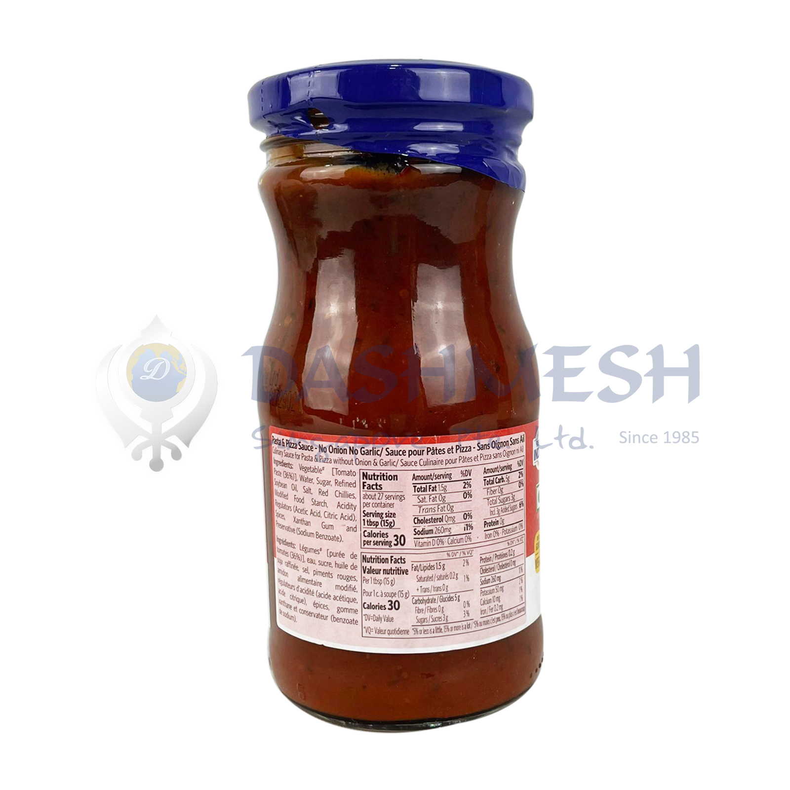 Veeba Pasta & Pizza Sauce (No Onion No Garlic) 400g - Image 3