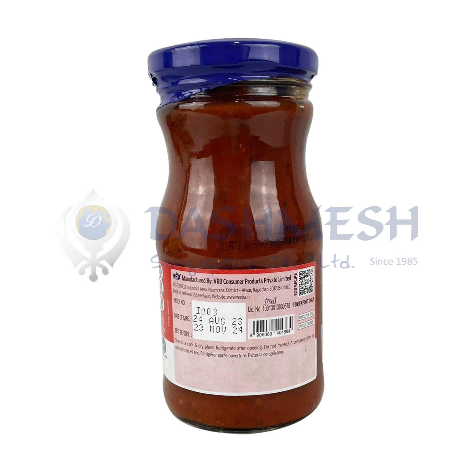 Veeba Pasta & Pizza Sauce (No Onion No Garlic) 400g - Image 2