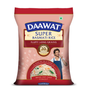 DAAWAT SUPER BASMATI RICE [4X5KG]