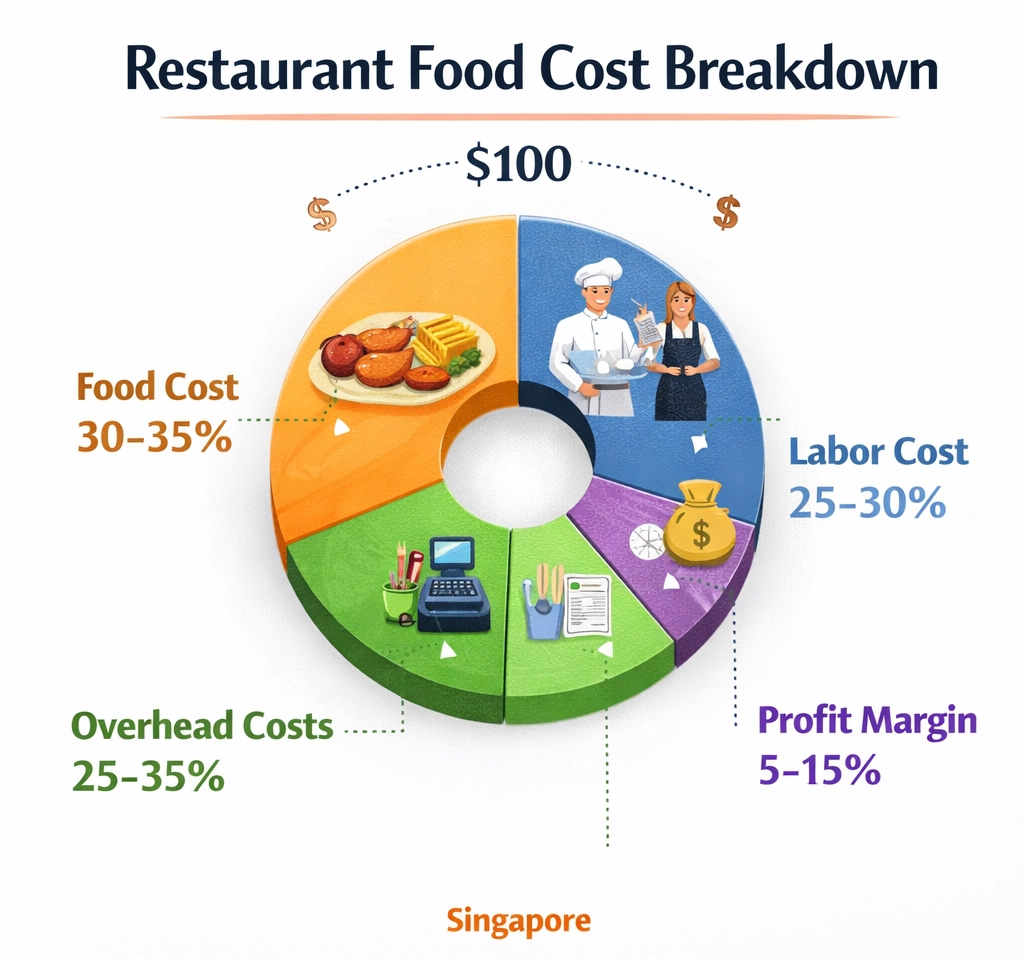 Food cost breakdown
