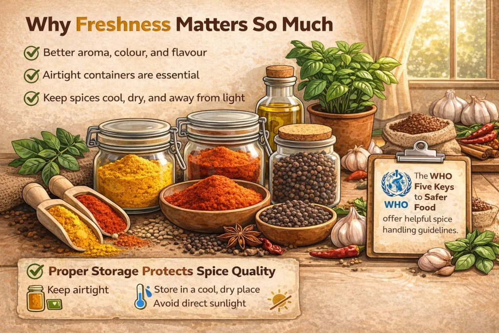 Indian spices supplier in Singapore