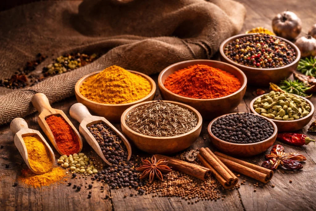 Indian spices in Singapore