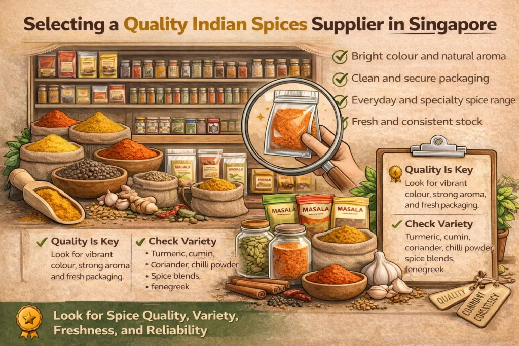 indian spices supplier Singapore