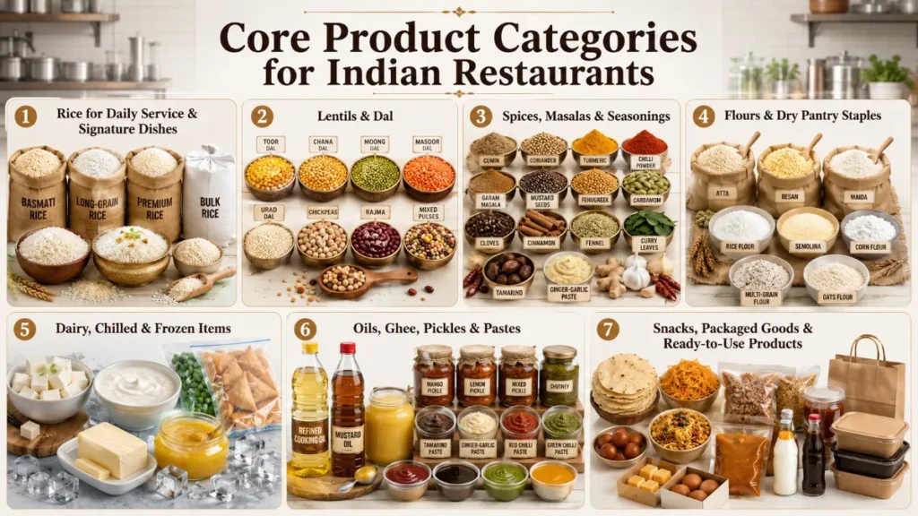 Indian restaurant grocery supplier Singapore