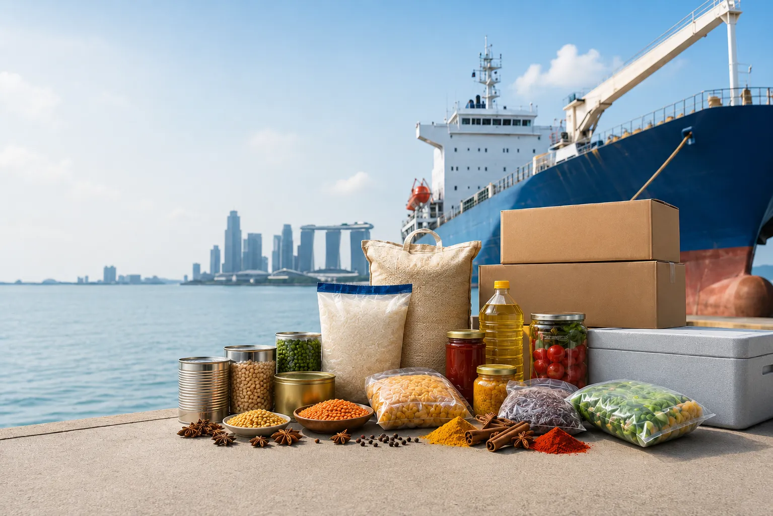 Ship Chandling Provisions Singapore