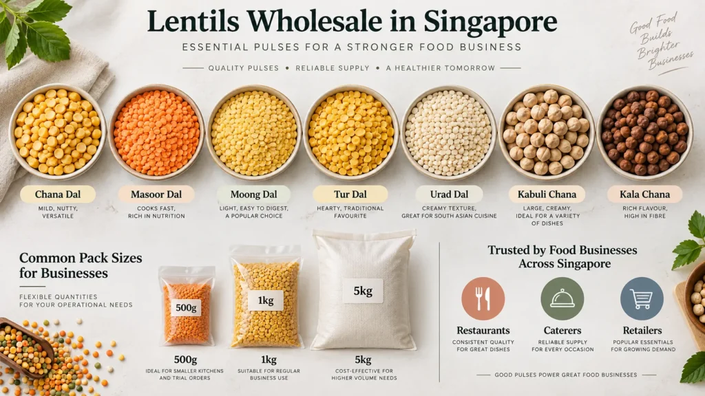 lentils wholesale singapore